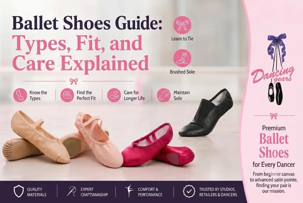 Ballet Shoes Guide: Types, Fit, and Care Explained