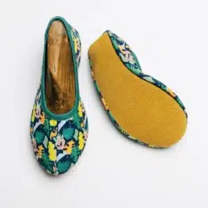 Custom sublimation gymnastics shoe with colorful printed design