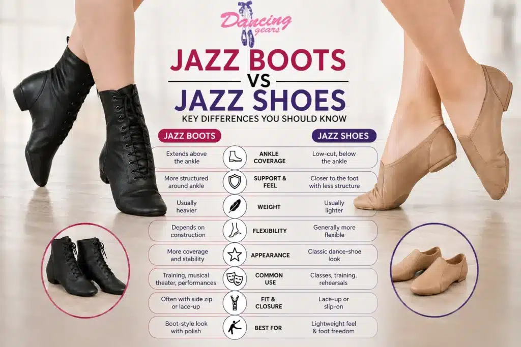 Jazz Boots vs Jazz Shoes: Key Differences You Should Know