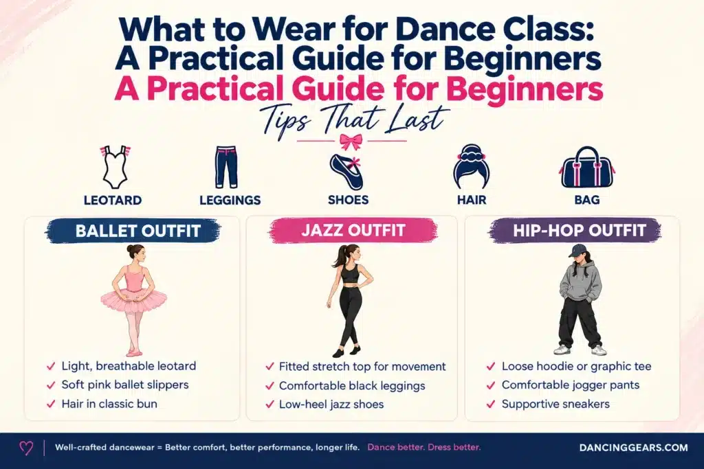 What to Wear for Dance Class: A Practical Guide for Beginners
